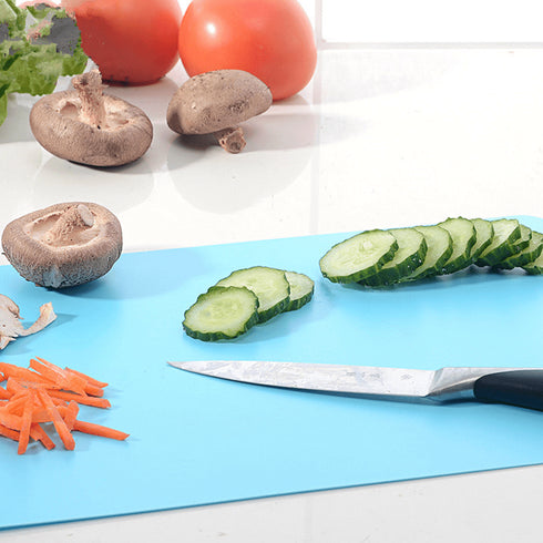 AussieSuperStore Homeware Supplies Bendable Antibacterial Wear Soft Chopping Block Hanging Cutting Board CBBACUTTINGBOARDRD